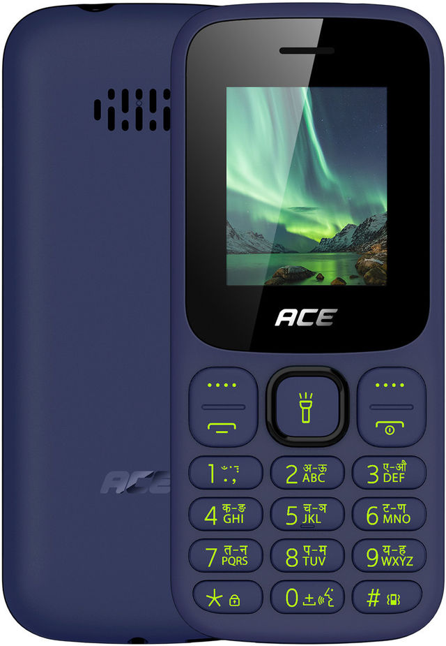 itel Ace 3 Shine | 1.8 Inch Display| 1000 Mah|2000 Contacts,Deep Blue