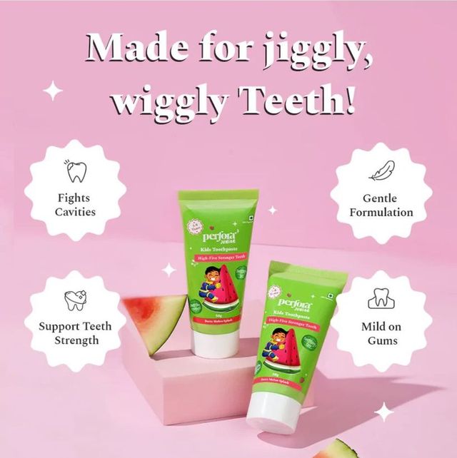 Perfora Junior Kids Toothpaste - Berry Melon Splash