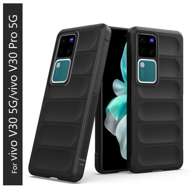Kwine Case Vivo V30 5G / Vivo V30 Pro 5G Back Cover - Matte Finish Silicone Case