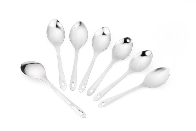 Everest Stainless Steel Desert Big Regular Spoon | Set of 6 Pcs