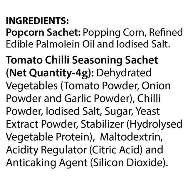 ACT II Instant Popcorn - Tomato Chilli, Hot & Fresh in 3 mins