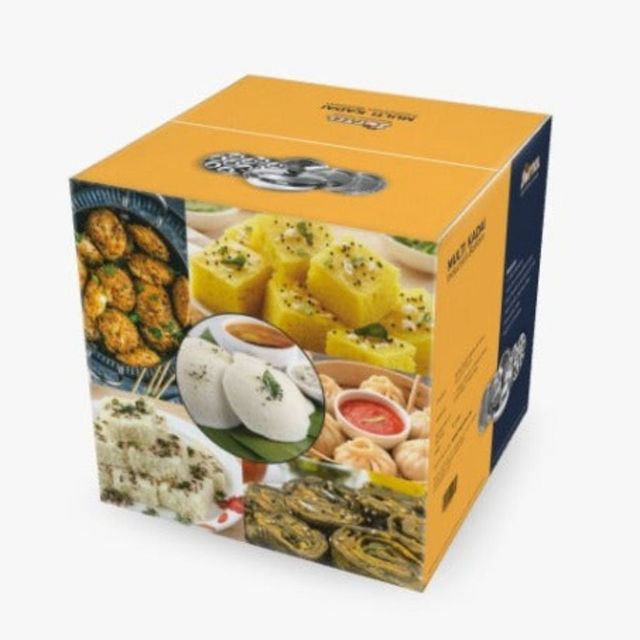 Softel�Stainless Steel Multi Kadai | 6-Pieces | Silver | 2 Litre