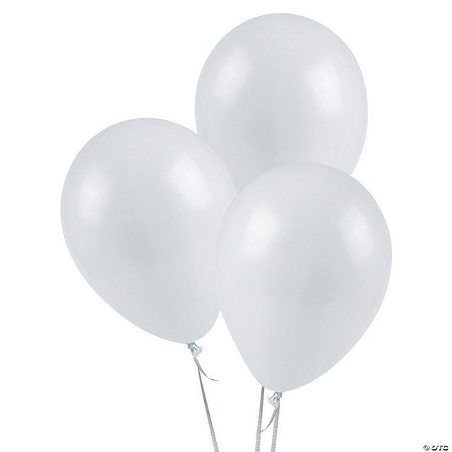 Balloons - White
