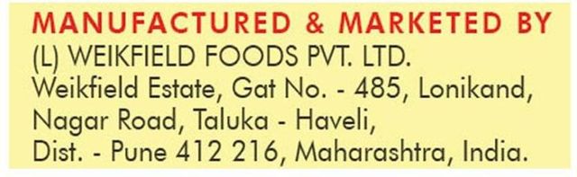Weikfield Custard Powder Vanilla Flavour Carton(200gms) & Weikfield Custard Powder Mango Flavoured Carton(75gms) Combo