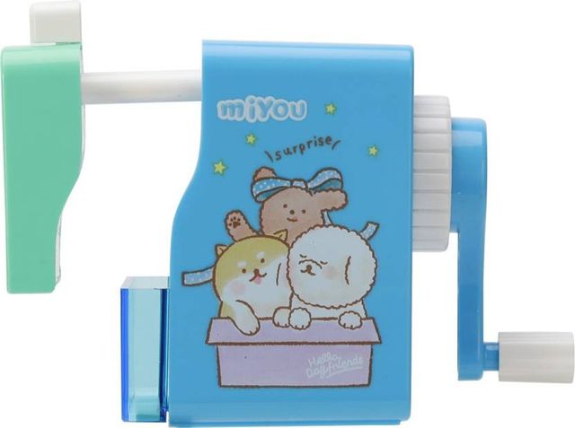 Deli W0739 Rotary Pencil Sharpener  (Assorted colour)
