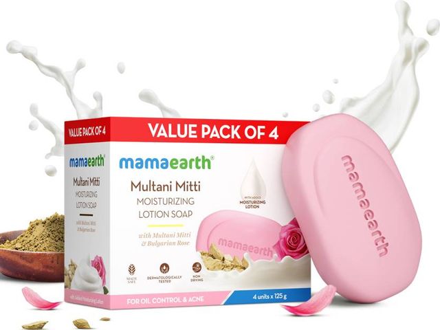 Mamaearth Multani Mitti Moisturizing Lotion Soap