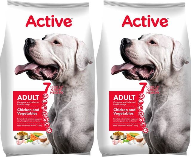 Active Adult Chicken And Vegetables Dry Dog Food