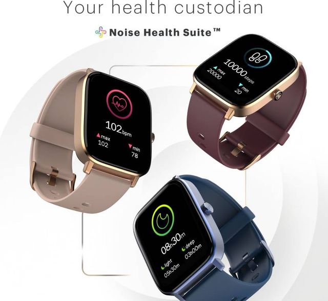Noise Colorfit Icon 2 Smartwatch  Women's Edition with Bluetooth Calling | 1.8" Display | SpO2 Sensor - Rose Pink