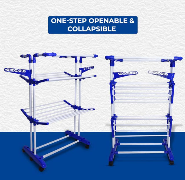 Peng Essentials Superload Cloth Drying Stand - Pre-Assembled, Spacious Drying Area