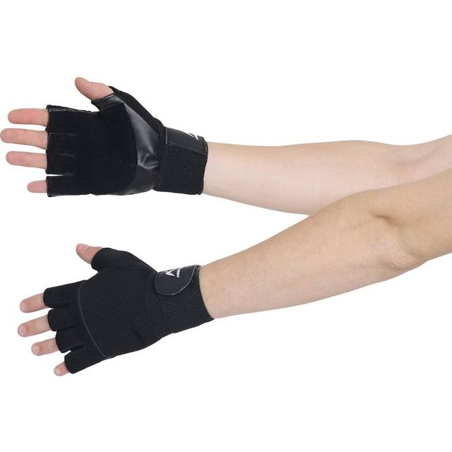 Arrowmax Gym Gloves Leather With Wrist Support