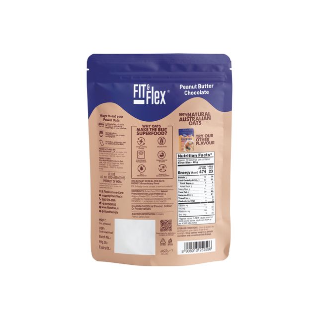Fit & Flex Power Oats Peanut Butter Chocolate