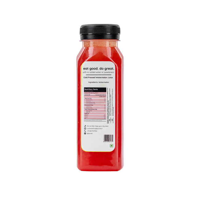 Pluckk Cold Pressed Watermelon Juice