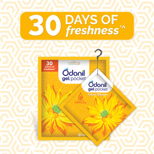 Odonil Gel Pocket - Citrus Bloom 10 g Combo