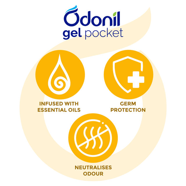 Odonil Gel Pocket - Citrus Bloom 10 g Combo