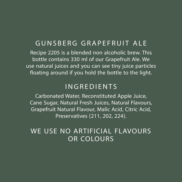 Gunsberg Grapefruit Ale