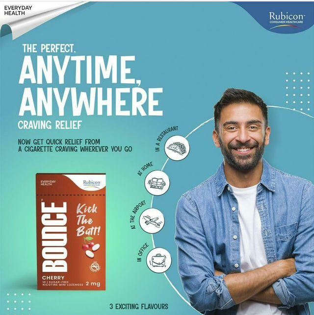 Rubicon Bounce Nicotine Lozenges 2mg Cherry 