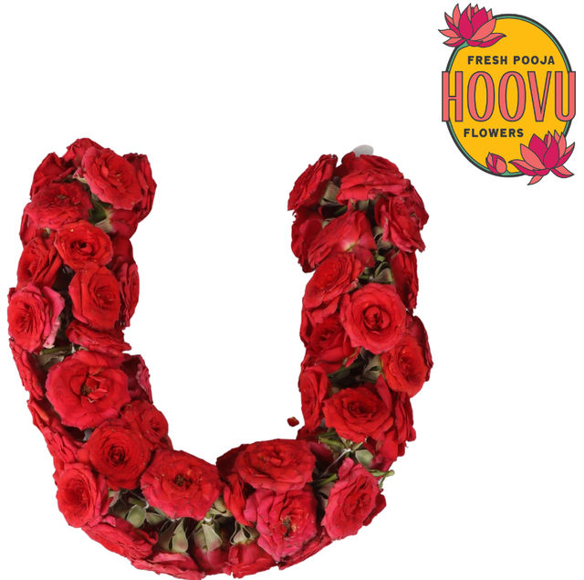Hoovu Fresh Rose Flower String 1 pc Combo