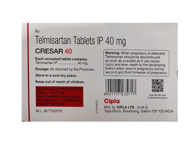 Cresar 40 Tablet