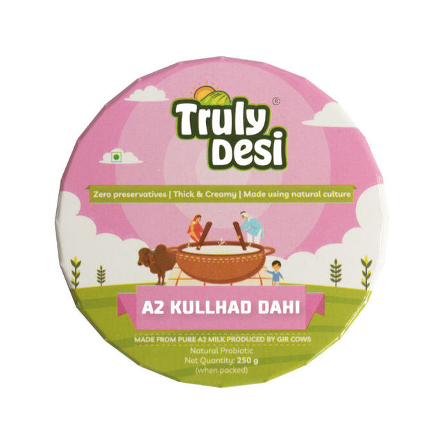 Truly Desi A2 Kullhad Dahi