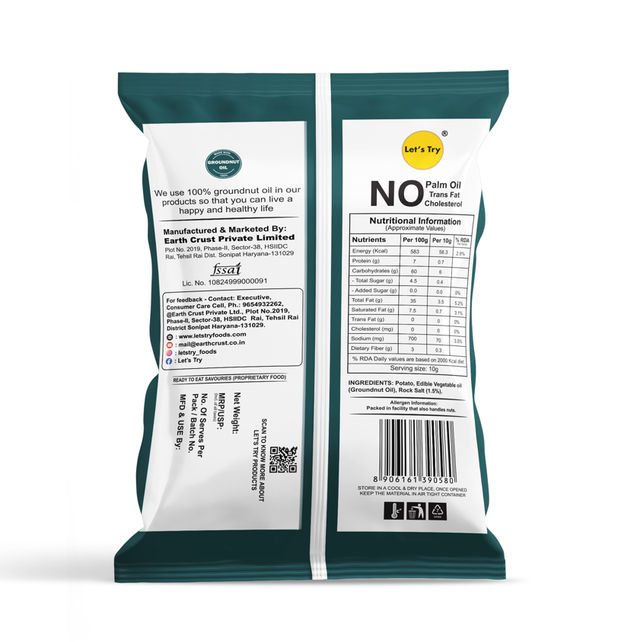 Let's Try Potato Wafers 54 g Combo