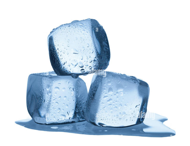 Golden Cube Ice Cubes