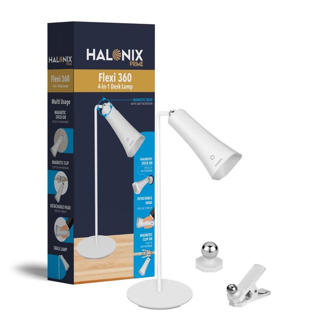 Halonix Flexi 360 4-in-1 Desk Lamp