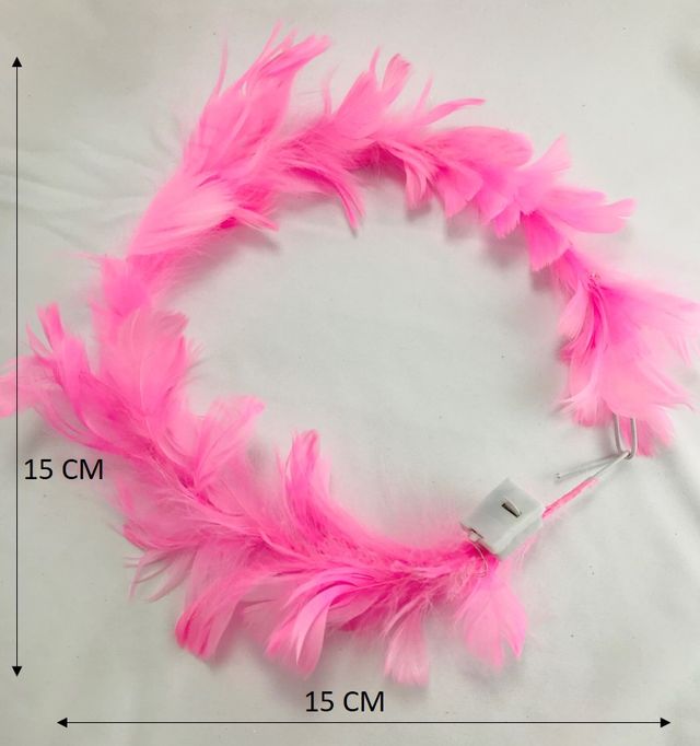 Gullak Feather Crown LED Tiara For Party Assorted Colours