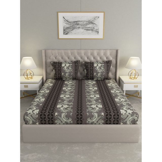 Raymond Home Hazel|014468|BF01|Double Bedsheet