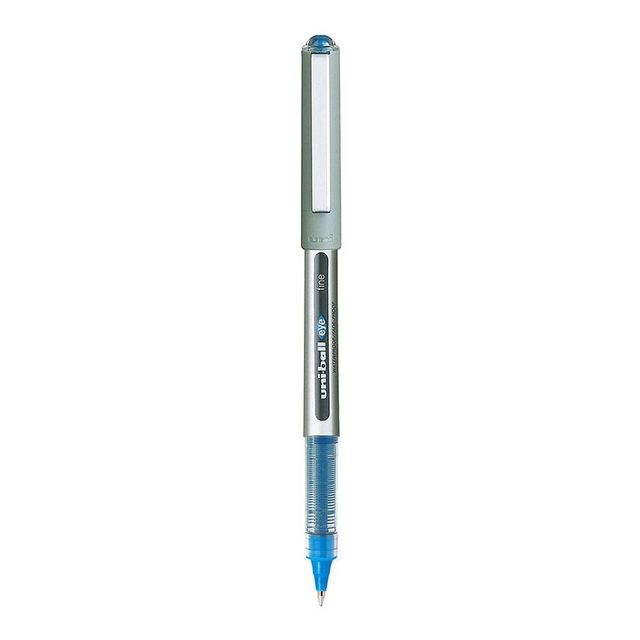 Uni-Ball EYE UB-157 Tintenroller Set – 9 Stück, 0.7mm Medium, 8 Verschiedene Farben, Mit Clip
