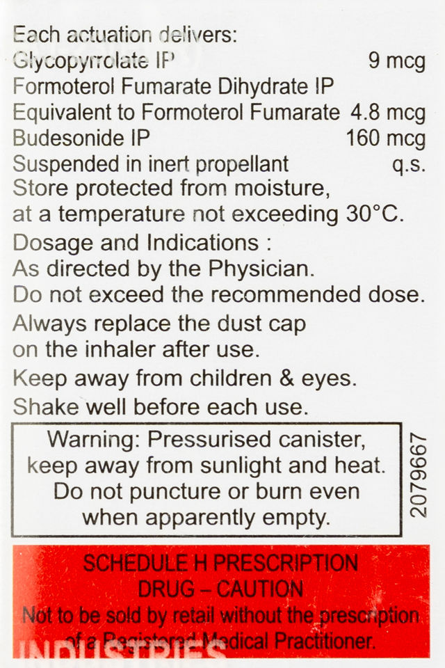 Forglyn Plus Cfc Free Inhaler