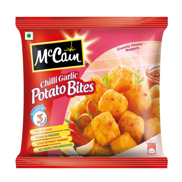 McCain Chilli Garlic Potato Bites Nuggets