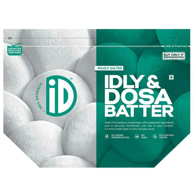 iD Curd Pouch(400gms) & iD Idli & Dosa Batter(1kg) Combo