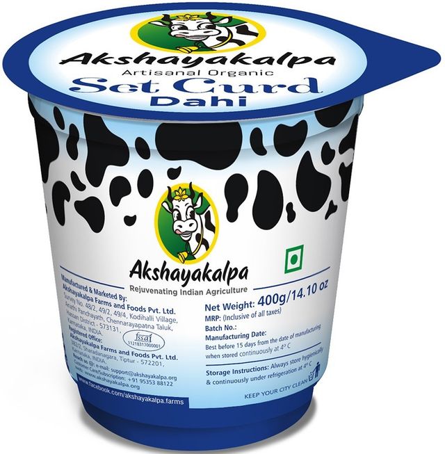 Akshayakalpa Artisanal Organic Set Curd
