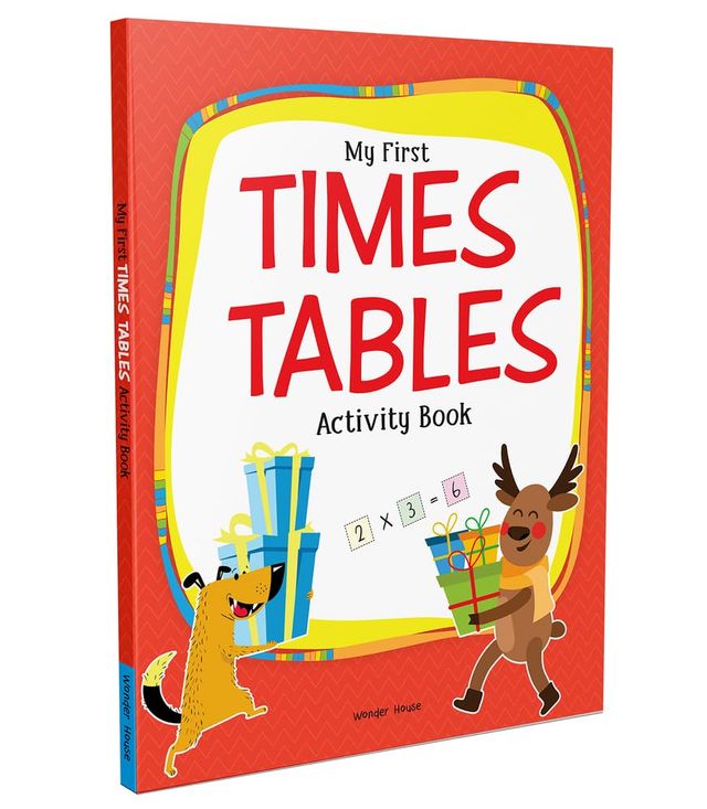 My First Times Tables Activity Book Multiplication Tables from 1 - 20 for Children