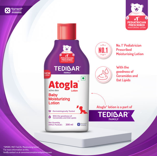 Tedibar Family Baby Lotion For Kids | 0+ months