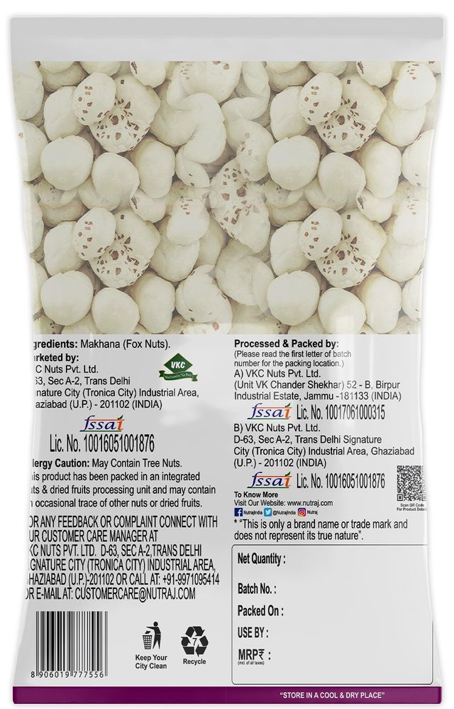 Nutraj Makhana/Foxnuts