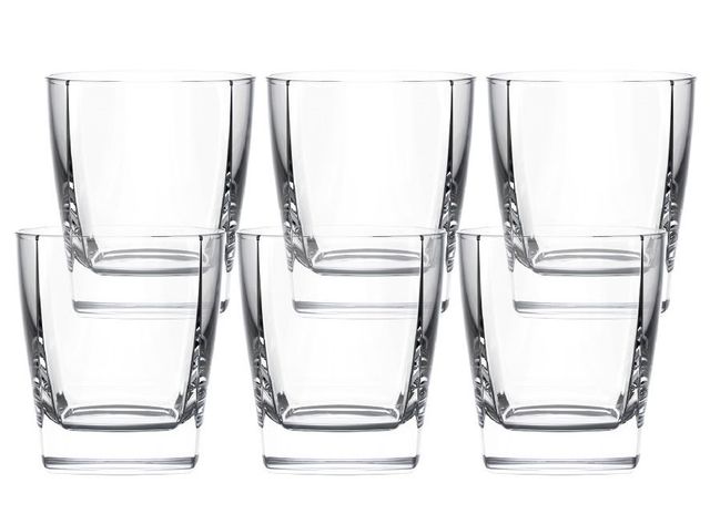 Ocean Plaza Whisky Glass Set (295ml, 6Pcs)