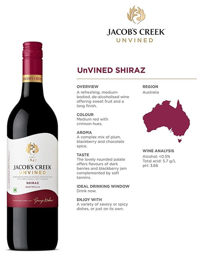 Jacob's Creek Imported Red Grape Still Wine