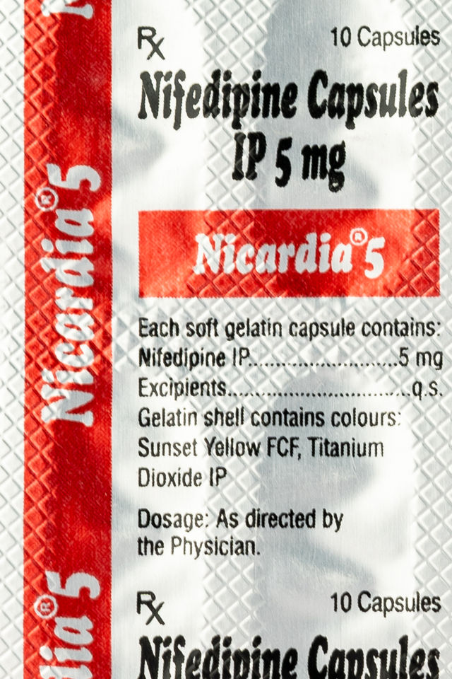 Nicardia 5 Capsule