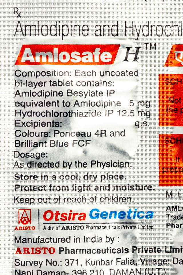 Amlosafe H Tablet