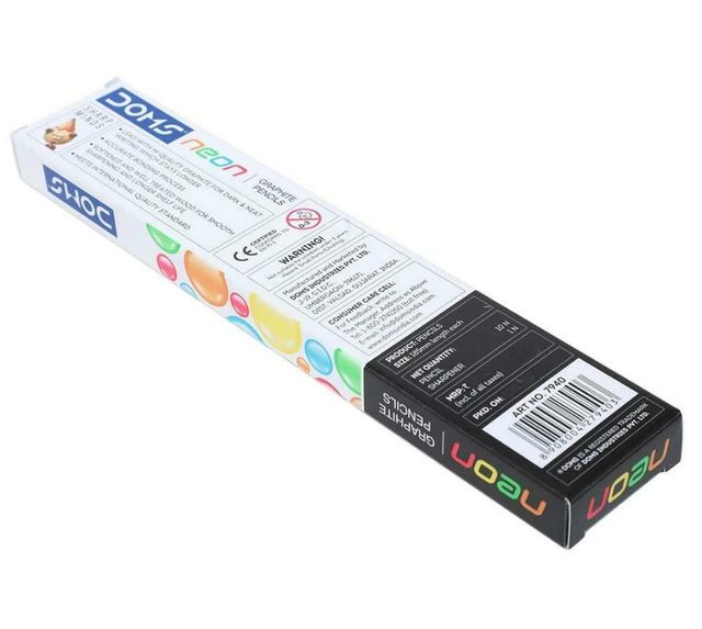 Doms Neon Pencil 10 pc Combo