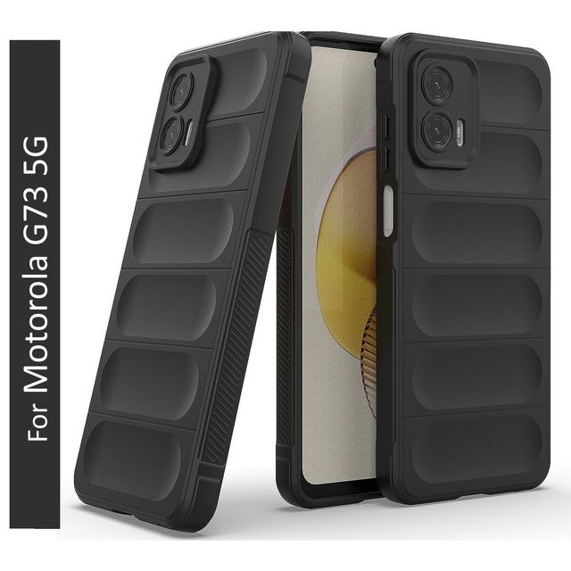 Kwine Case Motorola Moto G73 5G Back Cover - Matte Finish Silicone Case