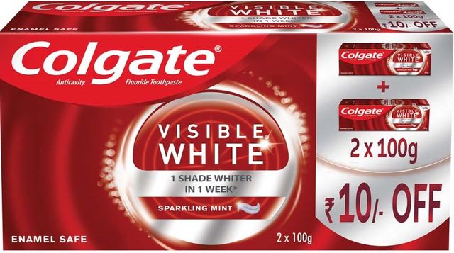Colgate Visible White Instant Toothpaste 