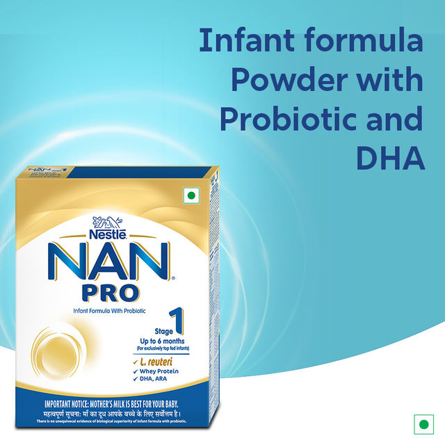 Nestle Nan Pro Stage 1 Infant Formula Up to 6 Months 400 g Combo