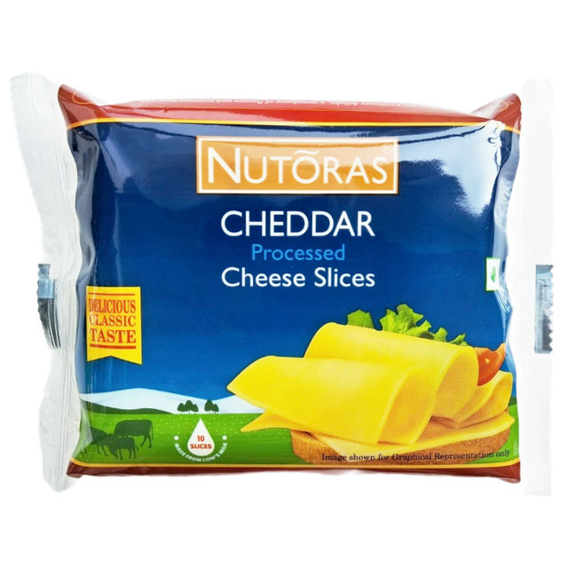 Nutoras Cheddar Cheese Slices