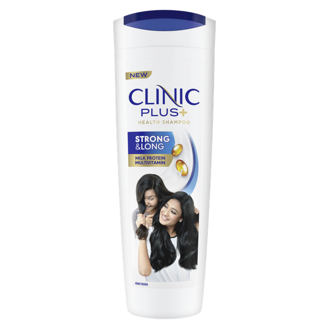 Clinic Plus Strong & Long Shampoo with Milk Proteins and Multivitamins
