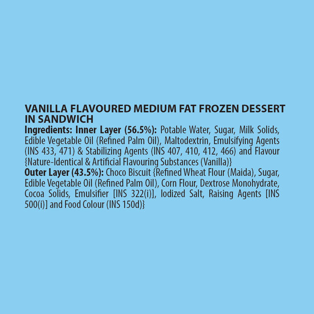 Cream Bell Vanilla Sandwich 80 ml Combo