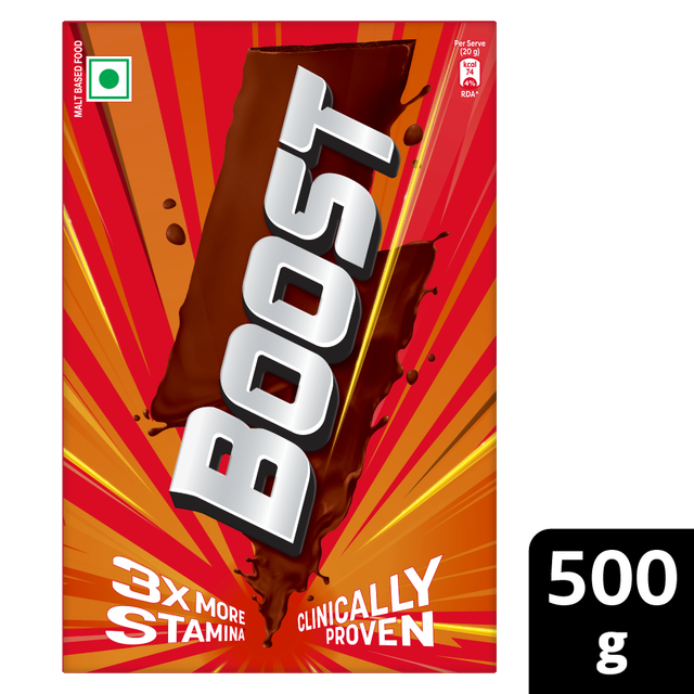 Boost Chocolate Malt Based Food Kids Drink Mix | For 5+ years Kids