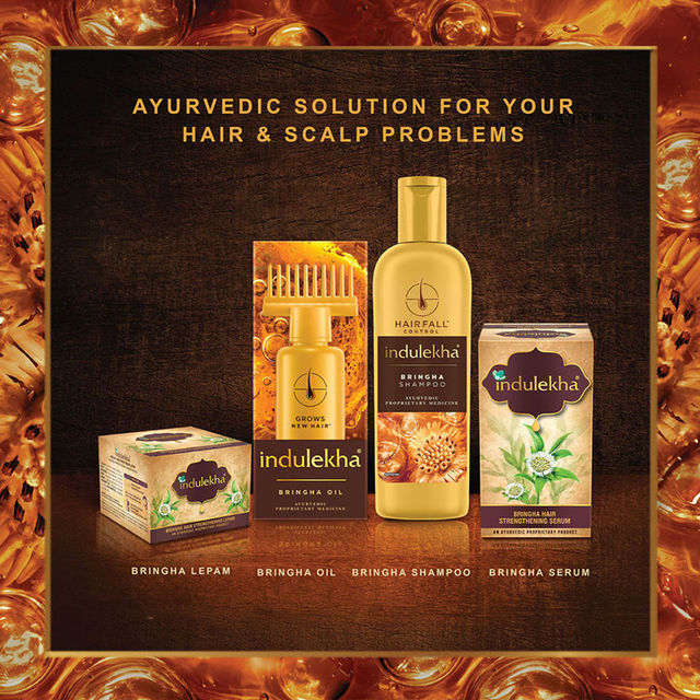 Indulekha Bringha Shampoo | Proprietary Ayurvedic Medicine For Hair Fall