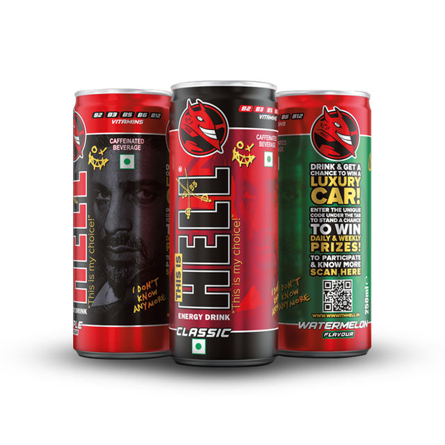 HELL Energy Drink Apple Flavoured Drink